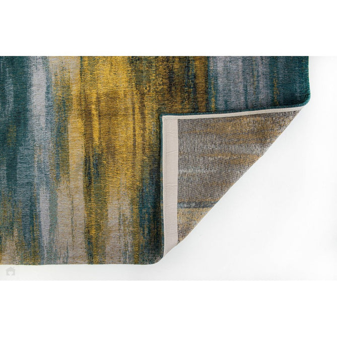 Louis De Poortere Atlantic Monetti 9119 Nymphea Blue Washable Polyester Flatweave Eco-Rug-Louis De Poortere-Rug Love - The Most Loved Rug Store