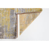 Louis De Poortere Atlantic Streaks 8715 Sea Bright Sunny Washable Polyester Flatweave Eco-Runner