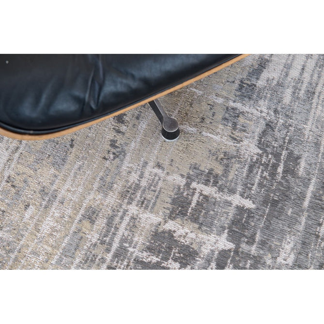 Louis De Poortere Atlantic Streaks 8716 Coney Grey Washable Polyester Flatweave Eco-Runner-Louis De Poortere-Rug Love - The Most Loved Rug Store