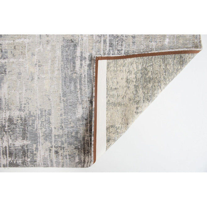Louis De Poortere Atlantic Streaks 8716 Coney Grey Washable Polyester Flatweave Eco-Runner-Louis De Poortere-Rug Love - The Most Loved Rug Store
