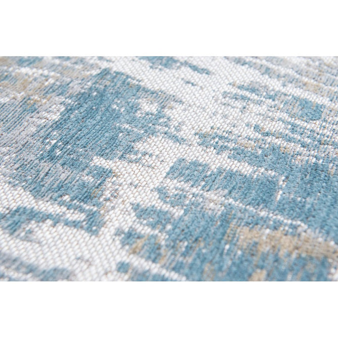 Louis De Poortere Atlantic Streaks 8718 Long Island Blu Washable Polyester Flatweave Eco-Runner-Louis De Poortere-Rug Love - The Most Loved Rug Store
