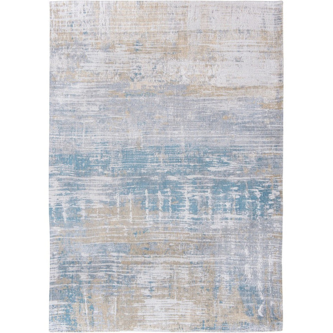 Louis De Poortere Atlantic Streaks 8718 Long Island Blu Washable Polyester Flatweave Eco-Runner-Louis De Poortere-Rug Love - The Most Loved Rug Store