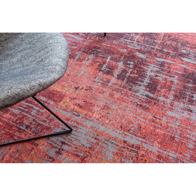 Louis De Poortere Atlantic Streaks 9125 Nassau Red Washable Polyester Flatweave Eco-Runner-Louis De Poortere-Rug Love - The Most Loved Rug Store
