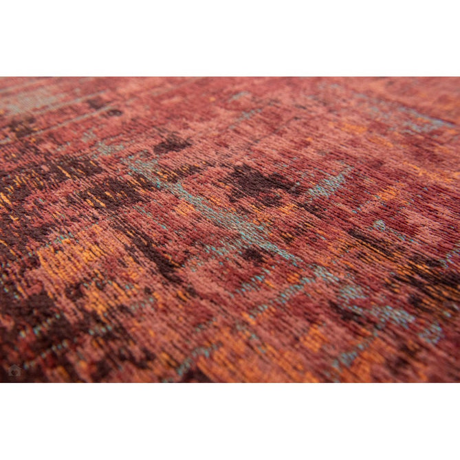 Louis De Poortere Atlantic Streaks 9125 Nassau Red Washable Polyester Flatweave Eco-Runner-Louis De Poortere-Rug Love - The Most Loved Rug Store