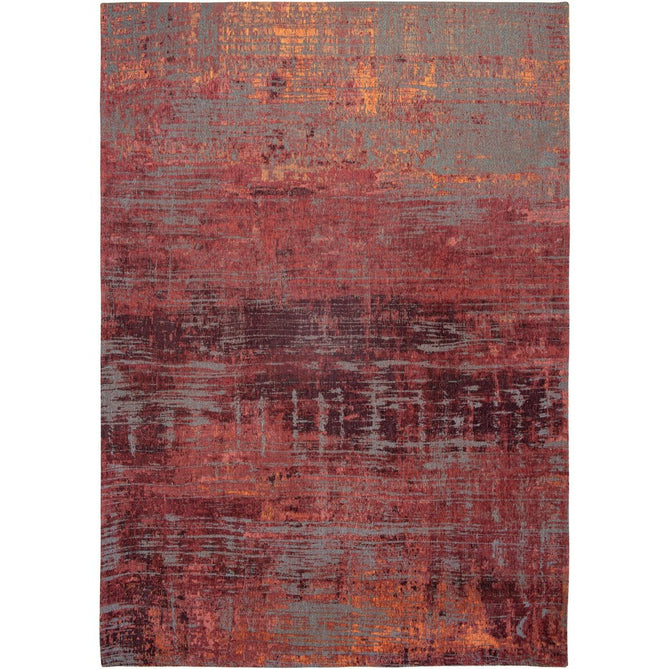 Louis De Poortere Atlantic Streaks 9125 Nassau Red Washable Polyester Flatweave Eco-Runner-Louis De Poortere-Rug Love - The Most Loved Rug Store