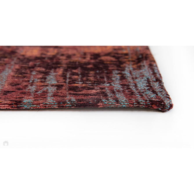 Louis De Poortere Atlantic Streaks 9125 Nassau Red Washable Polyester Flatweave Eco-Runner-Louis De Poortere-Rug Love - The Most Loved Rug Store