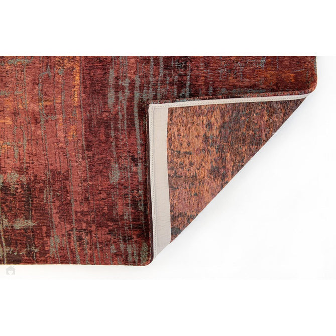 Louis De Poortere Atlantic Streaks 9125 Nassau Red Washable Polyester Flatweave Eco-Runner-Louis De Poortere-Rug Love - The Most Loved Rug Store