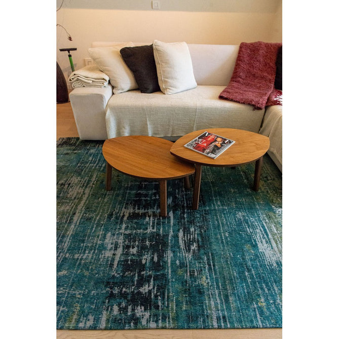Louis De Poortere Atlantic Streaks 9126 Glen Cove Washable Polyester Flatweave Eco-Runner-Louis De Poortere-Rug Love - The Most Loved Rug Store