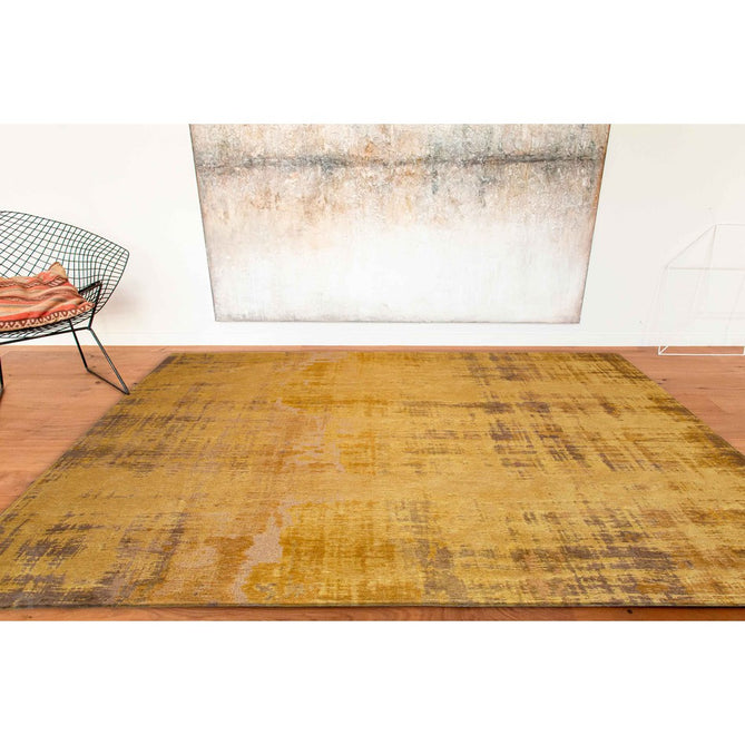 Louis De Poortere Atlantic Venetian Dust 9235 Rialto Gold Washable Polyester Flatweave Eco-Rug-Louis De Poortere-Rug Love - The Most Loved Rug Store