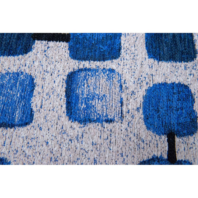 Louis De Poortere Craft Cobblestone 9348 Amparo Blues Washable Polyester Flatweave Eco-Rug-Louis De Poortere-Rug Love - The Most Loved Rug Store