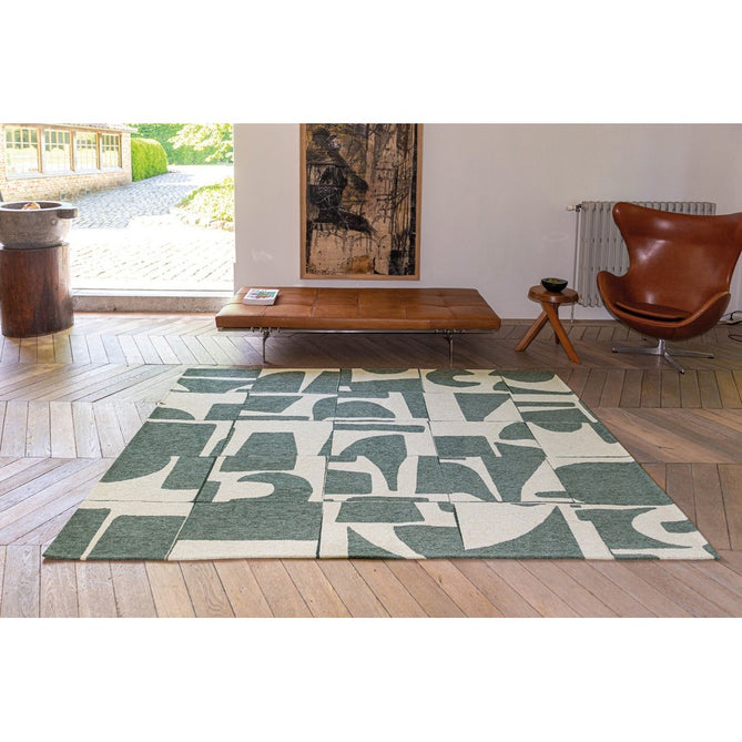 Louis De Poortere Craft Papercut 9361 Sea Spray Washable Polyester Flatweave Eco-Runner-Louis De Poortere-Rug Love - The Most Loved Rug Store