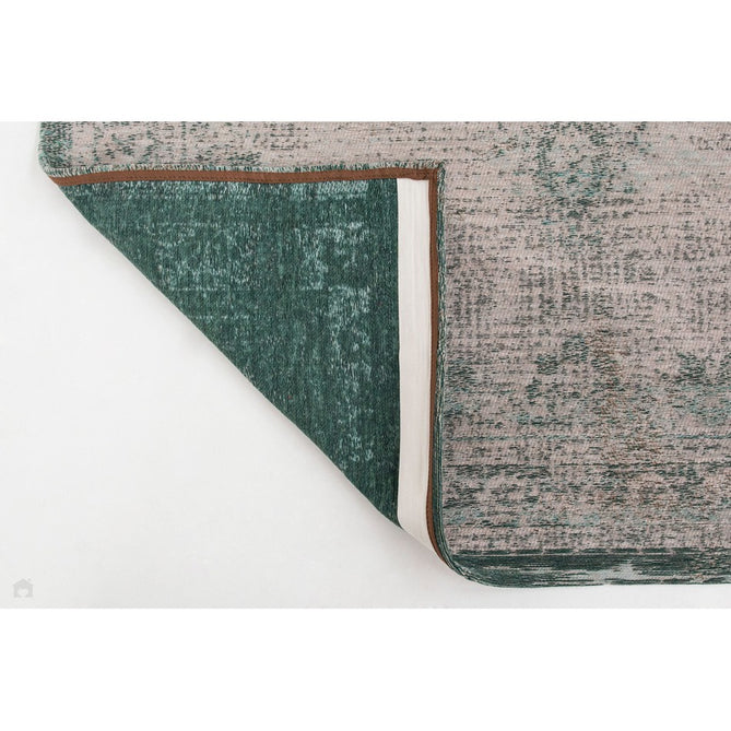 Louis De Poortere Fading World Medallion 8259 Jade Oyster Washable Polyester Flatweave Eco-Rug-Louis De Poortere-Rug Love - The Most Loved Rug Store