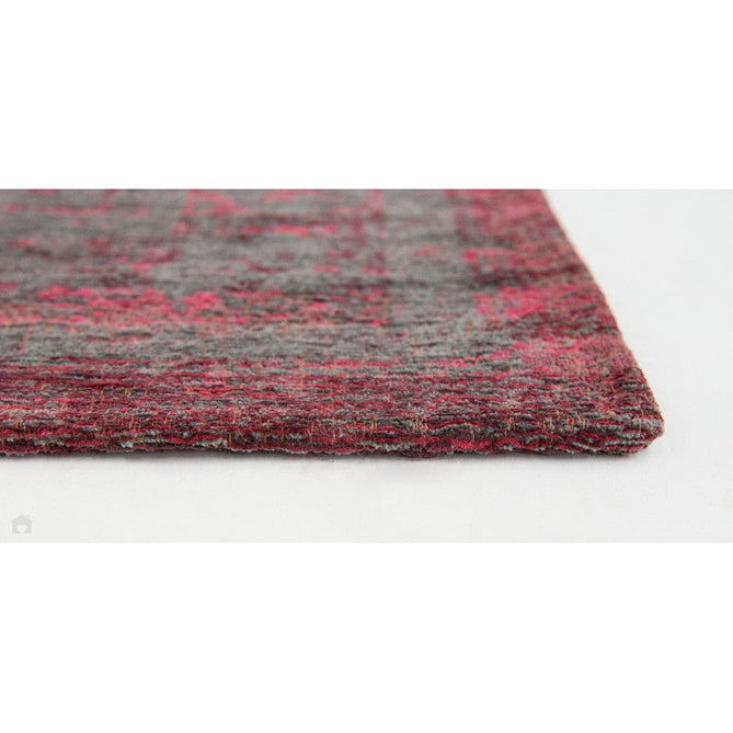 Louis De Poortere Fading World Medallion 8261 Pink Flash Washable Polyester Flatweave Eco-Rug-Louis De Poortere-Rug Love - The Most Loved Rug Store