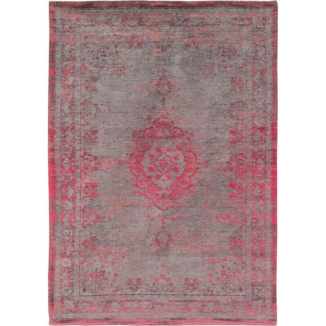 Louis De Poortere Fading World Medallion 8261 Pink Flash Washable Polyester Flatweave Eco-Rug-Louis De Poortere-Rug Love - The Most Loved Rug Store