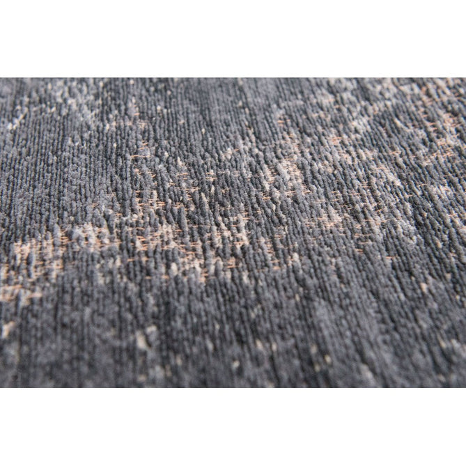 Louis De Poortere Fading World Medallion 8263 Mineral Black Washable Polyester Flatweave Eco-Rug-Louis De Poortere-Rug Love - The Most Loved Rug Store