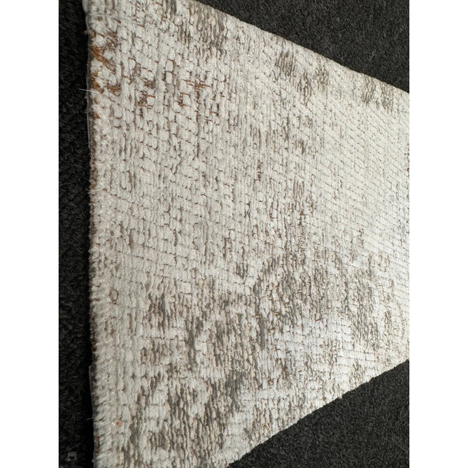 Louis De Poortere Fading World Medallion 8383 Salt & Pepper Washable Polyester Flatweave Soft Ivory/Warm Taupe/Charcoal Grey/Stone Beige Eco-Rug-Louis De Poortere-Rug Love - The Most Loved Rug Store