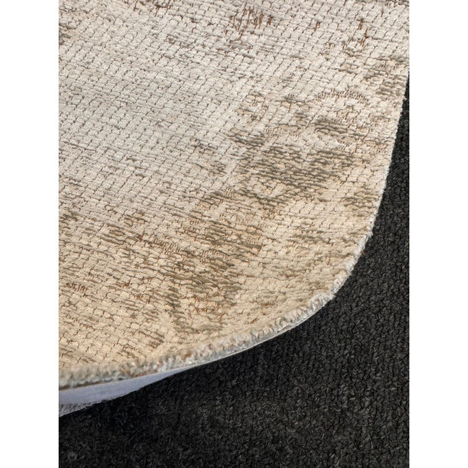 Louis De Poortere Fading World Medallion 8383 Salt & Pepper Washable Polyester Flatweave Soft Ivory/Warm Taupe/Charcoal Grey/Stone Beige Eco-Rug-Louis De Poortere-Rug Love - The Most Loved Rug Store