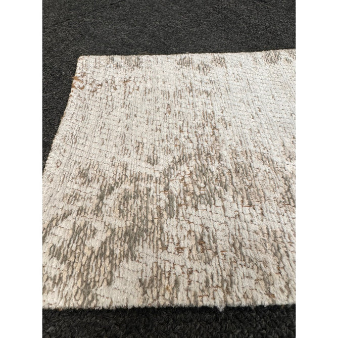 Louis De Poortere Fading World Medallion 8383 Salt & Pepper Washable Polyester Flatweave Soft Ivory/Warm Taupe/Charcoal Grey/Stone Beige Eco-Rug-Louis De Poortere-Rug Love - The Most Loved Rug Store