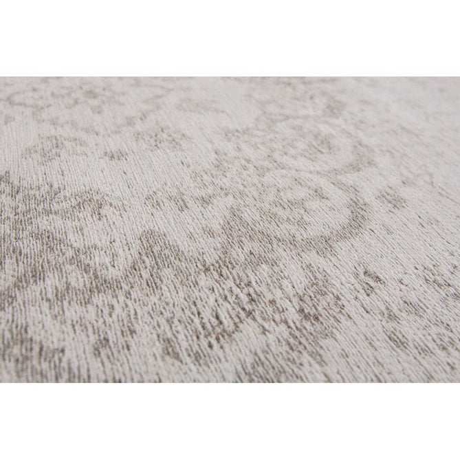 Louis De Poortere Fading World Medallion 8383 Salt & Pepper Washable Polyester Flatweave Soft Ivory/Warm Taupe/Charcoal Grey/Stone Beige Eco-Rug-Louis De Poortere-Rug Love - The Most Loved Rug Store