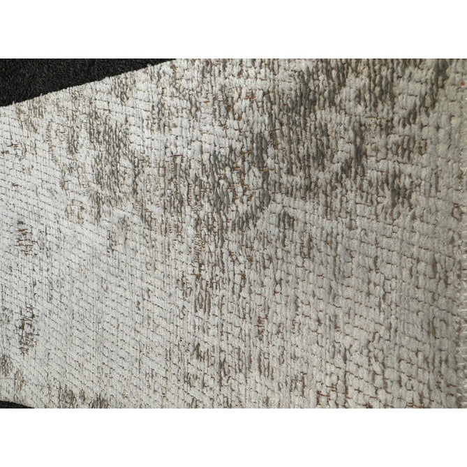 Louis De Poortere Fading World Medallion 8383 Salt & Pepper Washable Polyester Flatweave Soft Ivory/Warm Taupe/Charcoal Grey/Stone Beige Eco-Rug-Louis De Poortere-Rug Love - The Most Loved Rug Store