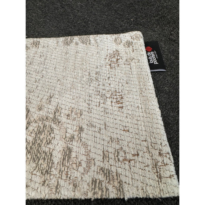 Louis De Poortere Fading World Medallion 8383 Salt & Pepper Washable Polyester Flatweave Soft Ivory/Warm Taupe/Charcoal Grey/Stone Beige Eco-Rug-Louis De Poortere-Rug Love - The Most Loved Rug Store