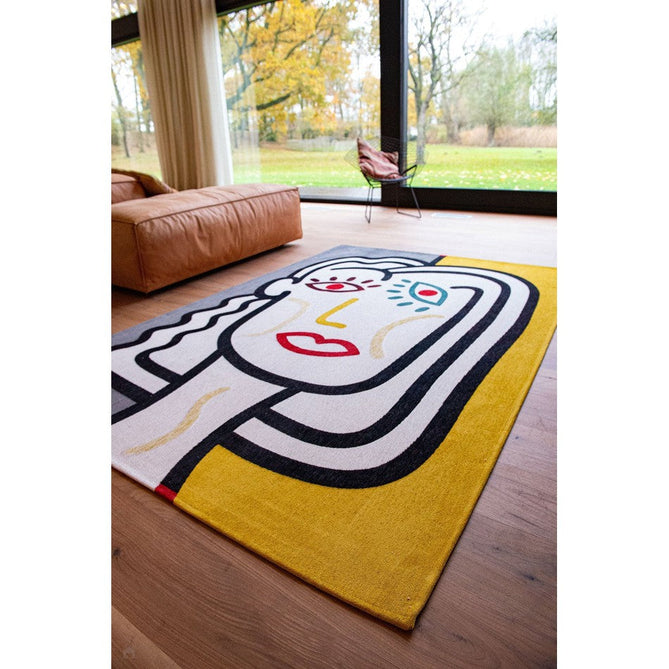 Louis De Poortere Gallery Dora 9143 Dorado Washable Polyester Flatweave Eco-Rug-Louis De Poortere-Rug Love - The Most Loved Rug Store