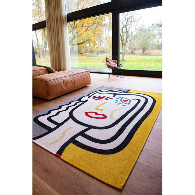 Louis De Poortere Gallery Dora 9143 Dorado Washable Polyester Flatweave Eco-Rug-Louis De Poortere-Rug Love - The Most Loved Rug Store