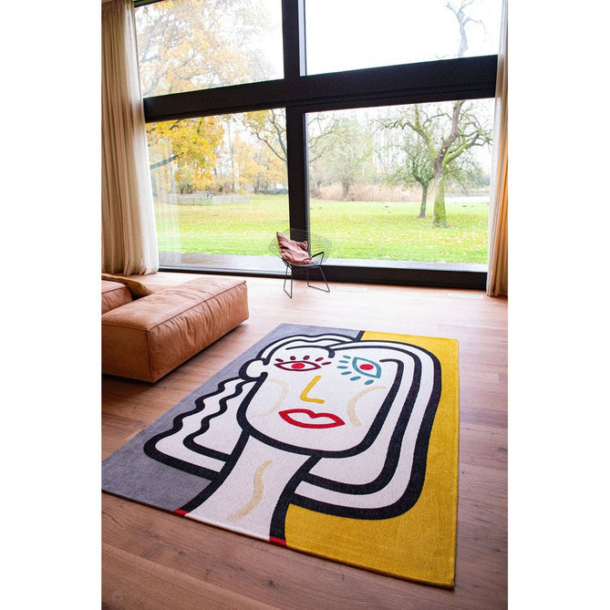 Louis De Poortere Gallery Dora 9143 Dorado Washable Polyester Flatweave Eco-Rug-Louis De Poortere-Rug Love - The Most Loved Rug Store