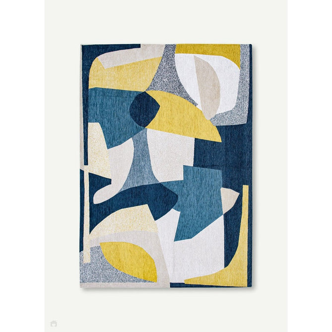 Louis De Poortere Gallery Shapes 9369 Duck Song Washable Polyester Flatweave Eco-Rug-Louis De Poortere-Rug Love - The Most Loved Rug Store