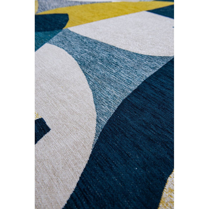 Louis De Poortere Gallery Shapes 9369 Duck Song Washable Polyester Flatweave Eco-Rug-Louis De Poortere-Rug Love - The Most Loved Rug Store