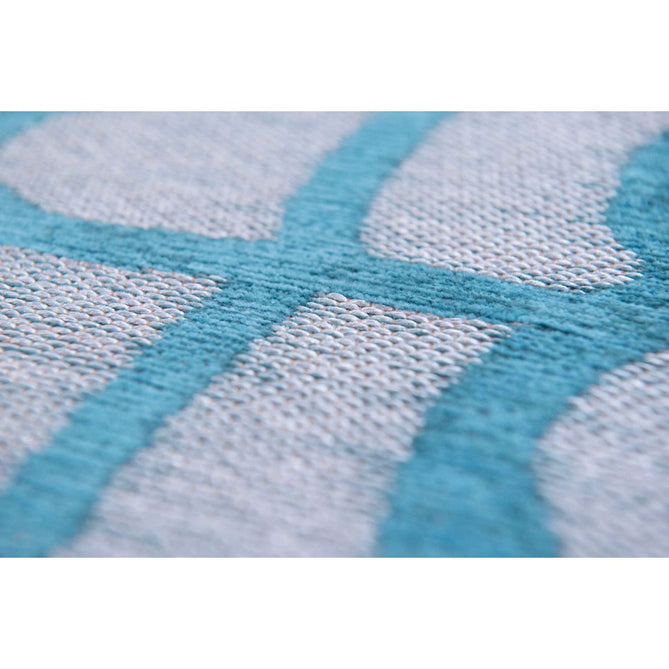 Louis De Poortere Mad Men Dedalo 9203 Blue Marine Washable Polyester Flatweave Eco-Runner-Louis De Poortere-Rug Love - The Most Loved Rug Store