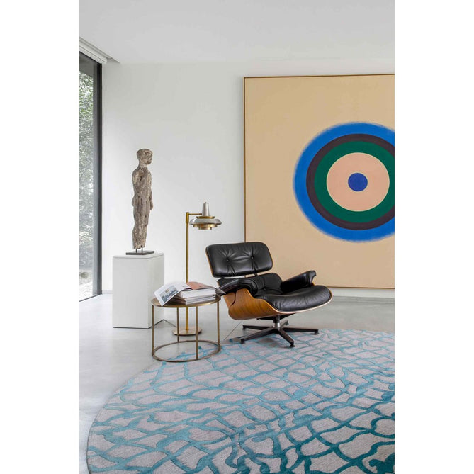 Louis De Poortere Mad Men Dedalo 9203 Blue Marine Washable Polyester Flatweave Eco-Runner-Louis De Poortere-Rug Love - The Most Loved Rug Store