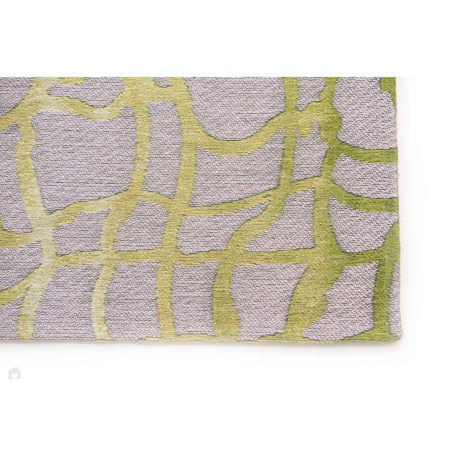 Louis De Poortere Mad Men Dedalo 9204 Republic Green Washable Polyester Flatweave Eco-Runner-Louis De Poortere-Rug Love - The Most Loved Rug Store
