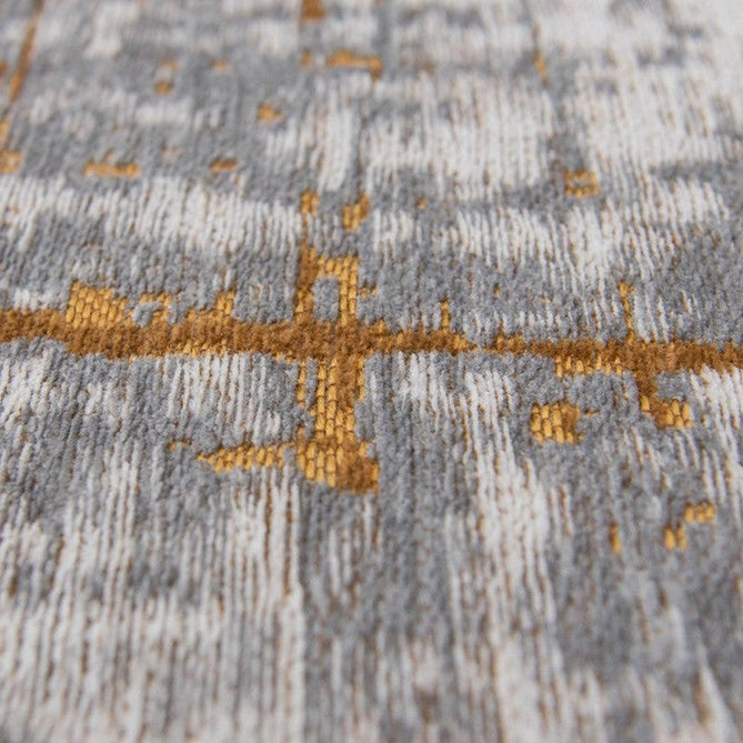Louis De Poortere Mad Men Griff 8419 Columbus Gold Washable Polyester Flatweave Eco-Rug-Louis De Poortere-Rug Love - The Most Loved Rug Store