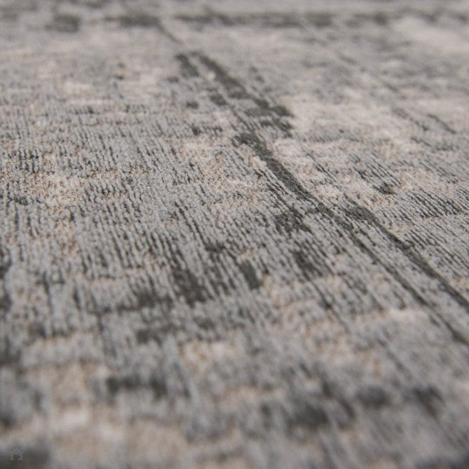 Louis De Poortere Mad Men Griff 8420 Jersey Stone Washable Polyester Flatweave Stone Grey/Ash Silver/Charcoal Black/Warm Taupe Eco-Rug-Louis De Poortere-Rug Love - The Most Loved Rug Store