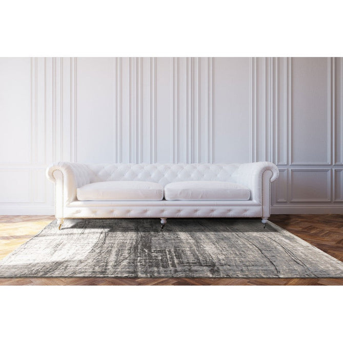 Louis De Poortere Mad Men Griff 8420 Jersey Stone Washable Polyester Flatweave Stone Grey/Ash Silver/Charcoal Black/Warm Taupe Eco-Rug-Louis De Poortere-Rug Love - The Most Loved Rug Store