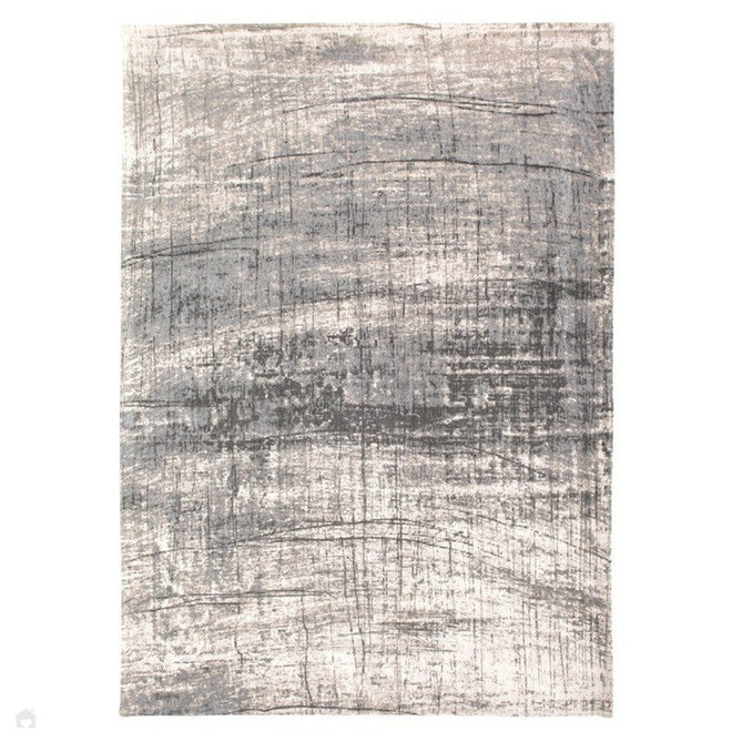 Louis De Poortere Mad Men Griff 8420 Jersey Stone Washable Polyester Flatweave Stone Grey/Ash Silver/Charcoal Black/Warm Taupe Eco-Rug-Louis De Poortere-Rug Love - The Most Loved Rug Store