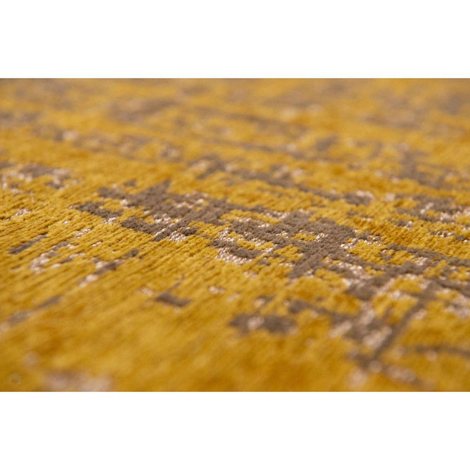 Louis De Poortere Mad Men Griff 8550 Liberty Gold Washable Polyester Flatweave Gold Ochre/Burnished Copper/Slate Grey/Honey Amber Eco-Rug-Louis De Poortere-Rug Love - The Most Loved Rug Store