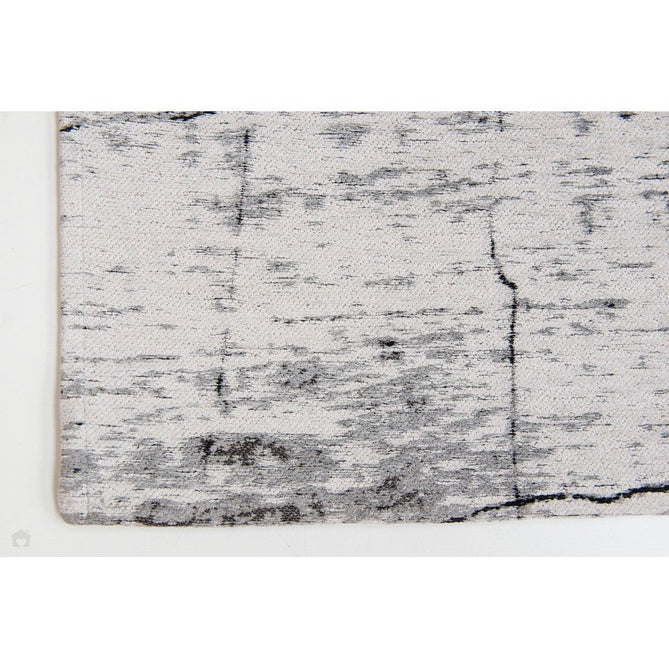 Louis De Poortere Mad Men Griff 8926 Metro Black & White Washable Polyester Flatweave Ivory White/Charcoal Black/Soft Grey Eco-Rug-Louis De Poortere-Rug Love - The Most Loved Rug Store