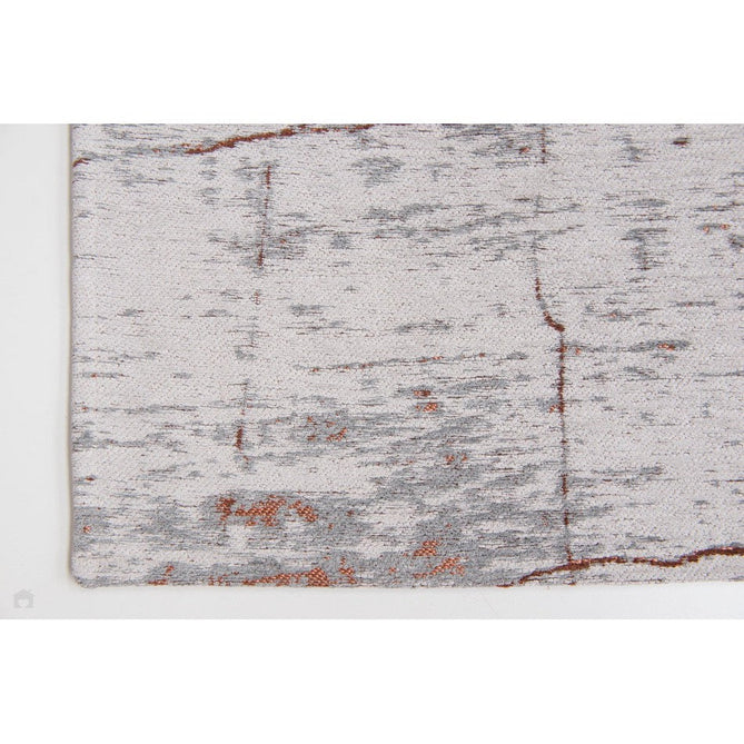 Louis De Poortere Mad Men Griff 8956 Copperfield Washable Polyester Flatweave Soft Cream/Warm Copper/Pale Grey/Charcoal Grey Eco-Rug-Louis De Poortere-Rug Love - The Most Loved Rug Store