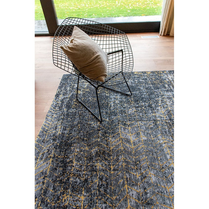 Louis De Poortere Mad Men Jacob's Ladder 8422 Broadway Glitter Washable Polyester Flatweave Eco-Runner-Louis De Poortere-Rug Love - The Most Loved Rug Store