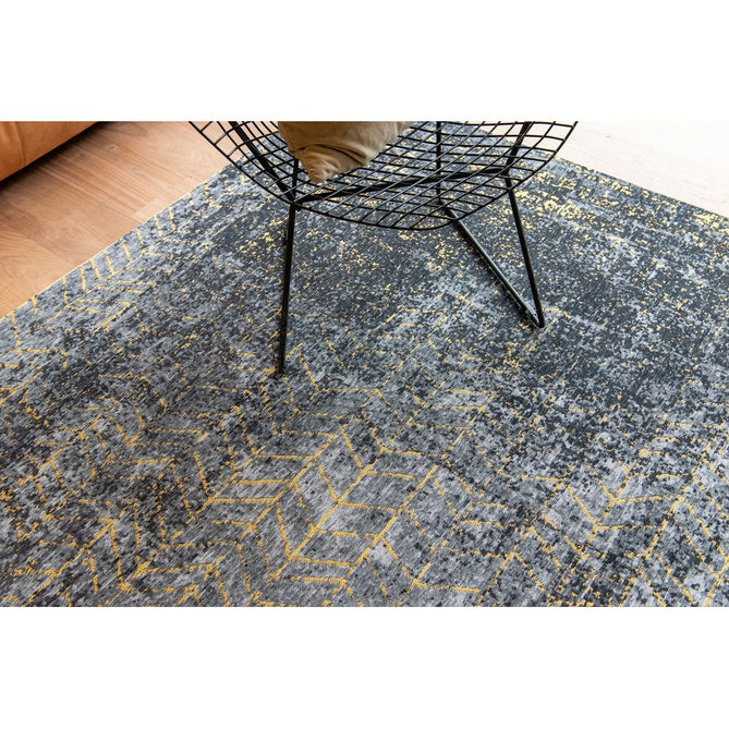 Louis De Poortere Mad Men Jacob's Ladder 8422 Broadway Glitter Washable Polyester Flatweave Eco-Runner-Louis De Poortere-Rug Love - The Most Loved Rug Store