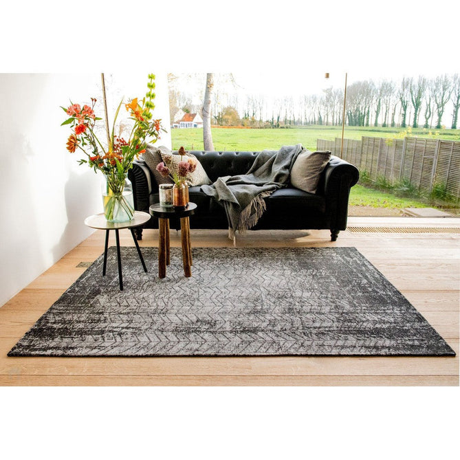 Louis De Poortere Mad Men Jacob's Ladder 8425 Harlem Contrast Washable Polyester Flatweave Eco-Runner-Louis De Poortere-Rug Love - The Most Loved Rug Store