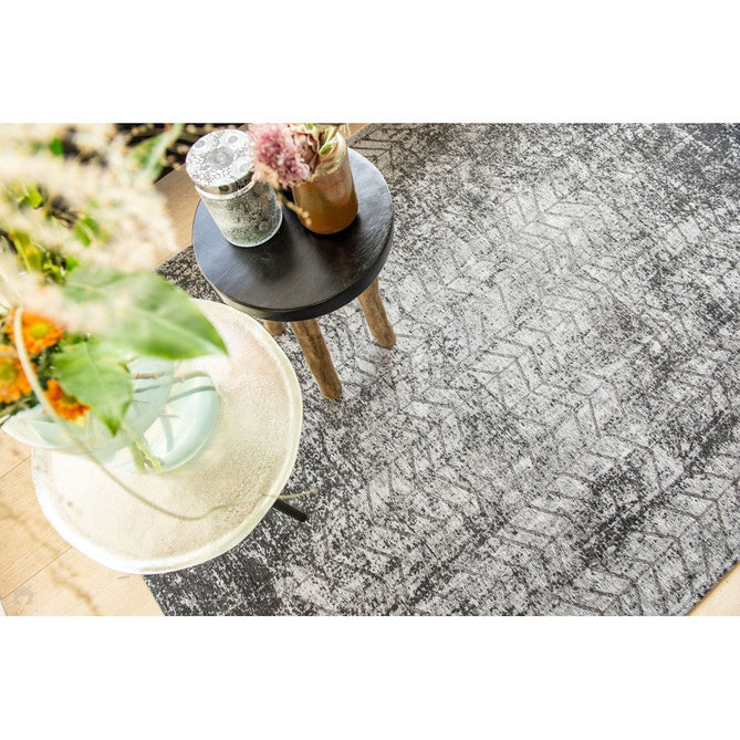 Louis De Poortere Mad Men Jacob's Ladder 8425 Harlem Contrast Washable Polyester Flatweave Eco-Runner-Louis De Poortere-Rug Love - The Most Loved Rug Store