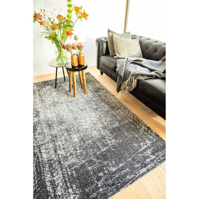 Louis De Poortere Mad Men Jacob's Ladder 8425 Harlem Contrast Washable Polyester Flatweave Eco-Runner-Louis De Poortere-Rug Love - The Most Loved Rug Store
