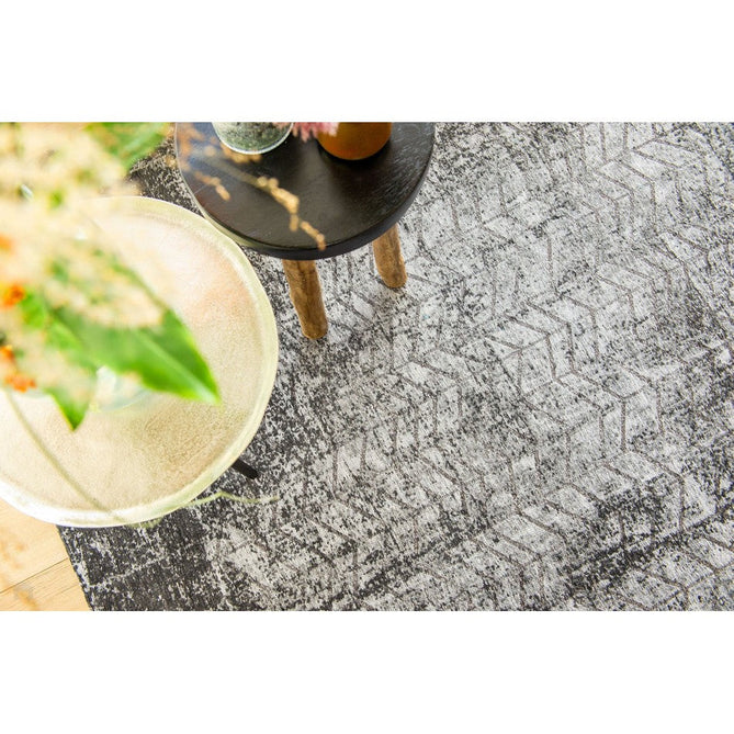 Louis De Poortere Mad Men Jacob's Ladder 8425 Harlem Contrast Washable Polyester Flatweave Eco-Runner-Louis De Poortere-Rug Love - The Most Loved Rug Store
