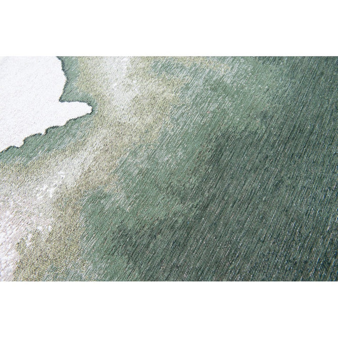 Louis De Poortere Meditation Lagoon 9331 Palm Green Washable Polyester Flatweave Eco-Rug-Louis De Poortere-Rug Love - The Most Loved Rug Store