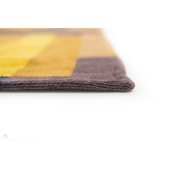 Louis De Poortere Nuance Module 9210 Yellow Meyer Washable Polyester Flatweave Eco-Rug-Louis De Poortere-Rug Love - The Most Loved Rug Store