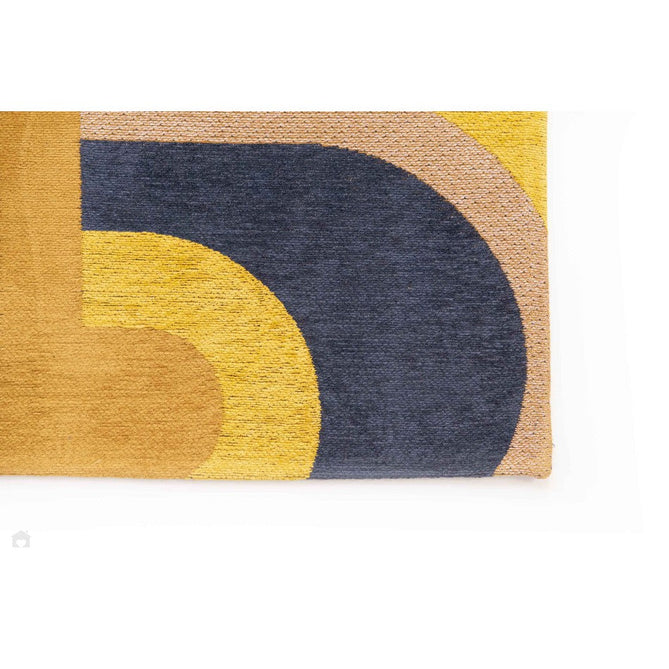 Louis De Poortere Nuance Module 9210 Yellow Meyer Washable Polyester Flatweave Eco-Rug-Louis De Poortere-Rug Love - The Most Loved Rug Store