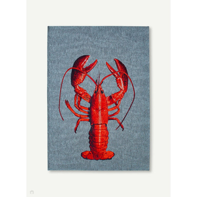 Louis De Poortere Pop Lobster 9389 Steam Red Washable Polyester Flatweave Eco-Rug-Louis De Poortere-Rug Love - The Most Loved Rug Store